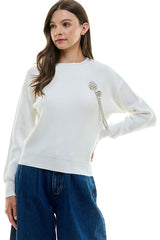 Flower Chain Sweater