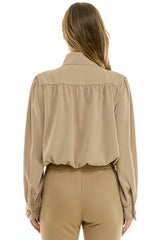 Bubble Button-Up Jacket