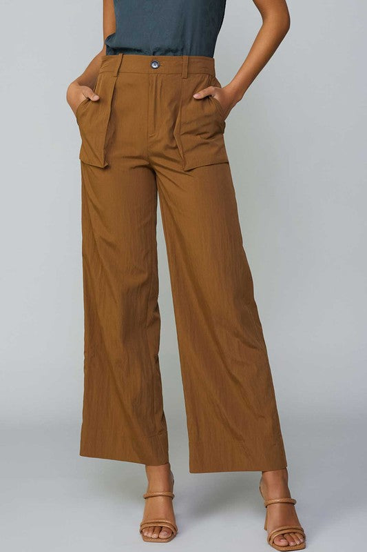 Cocoa Wide Cargo Pants