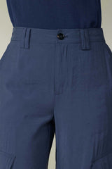 Elastic Back Cargo Pants