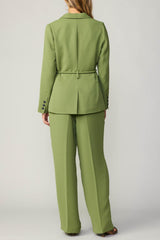 Olive Jacket With Round Tie Belt (XL Available)