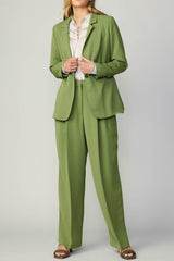 Olive Jacket With Round Tie Belt (XL Available)