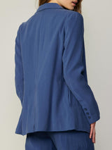 Slate Navy One Button Jacket