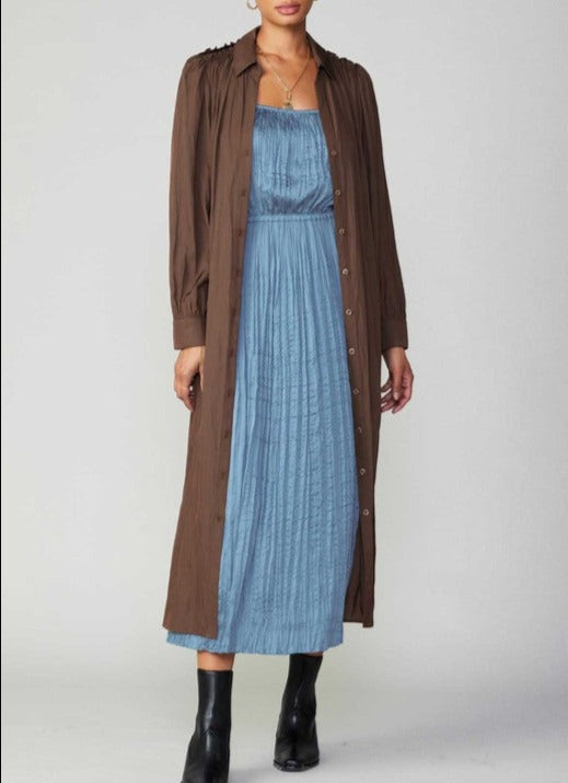 self tie shirt dress Royal Blue Print Self Tie Waist Shirt Dress SSYS