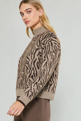 Half Mock Neck Sweater