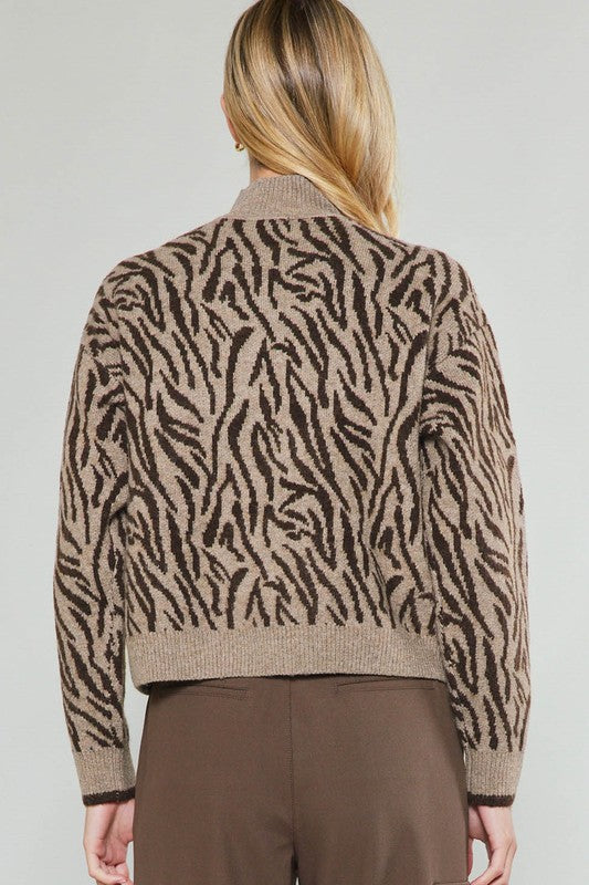 Half Mock Neck Sweater