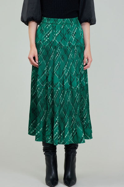 美品　sheller contrast pleated skirt グリーン 2450065_1_400x.jpg?v=1728060858