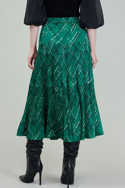 美品　sheller contrast pleated skirt グリーン 2450065_3_400x.jpg?v=1728060857