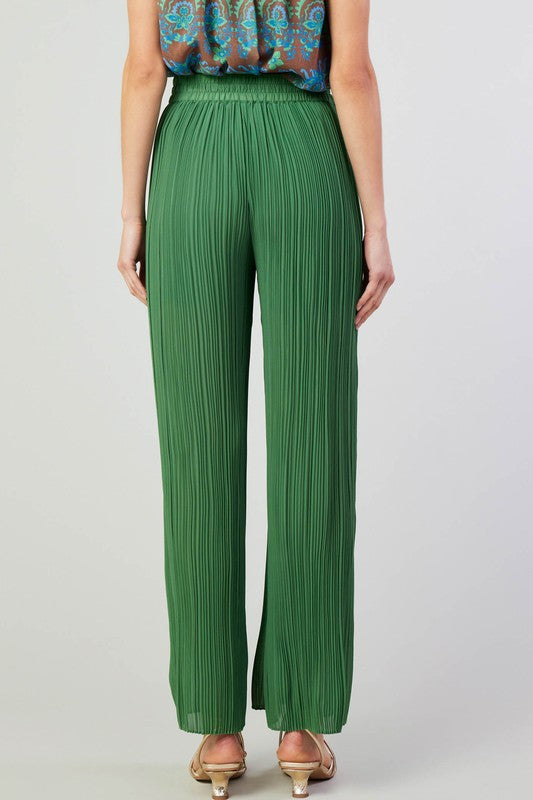 Pleated Pullover Pant