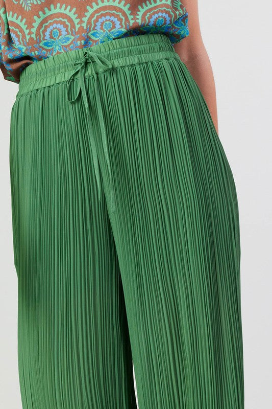 Pleated Pullover Pant