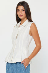 Layered Jacket & Vest Set