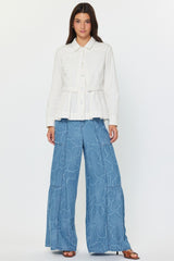 Layered Jacket & Vest Set