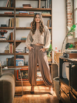 Satin Drift Balloon Pants