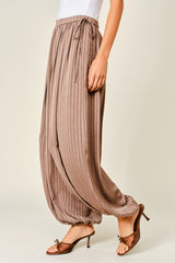 Satin Drift Balloon Pants