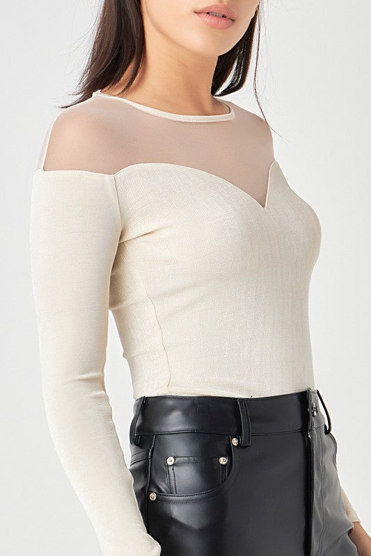 Mesh & Solid Body Suit