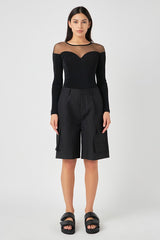 Mesh & Solid Body Suit