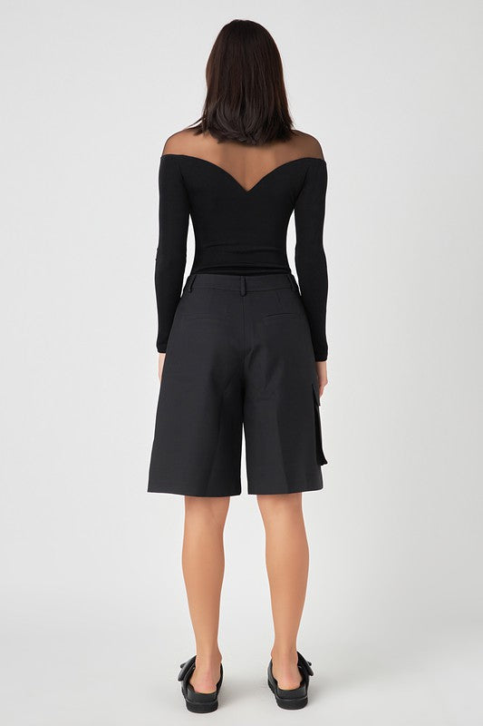 Mesh & Solid Body Suit