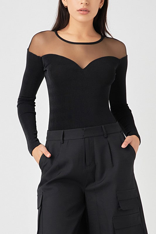 Mesh & Solid Body Suit