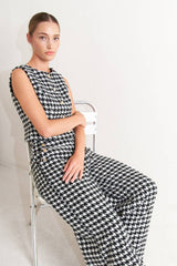 Houndstooth Vest