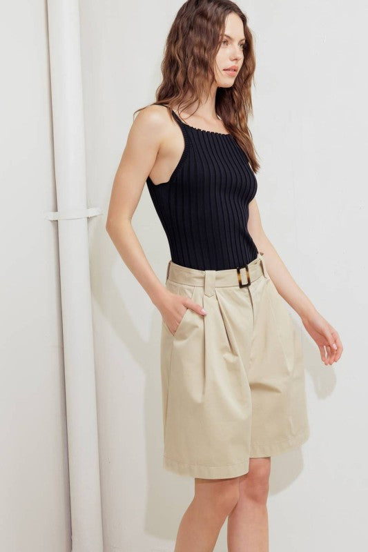 High-Waisted Shorts