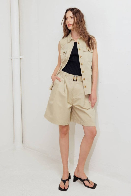 High-Waisted Shorts