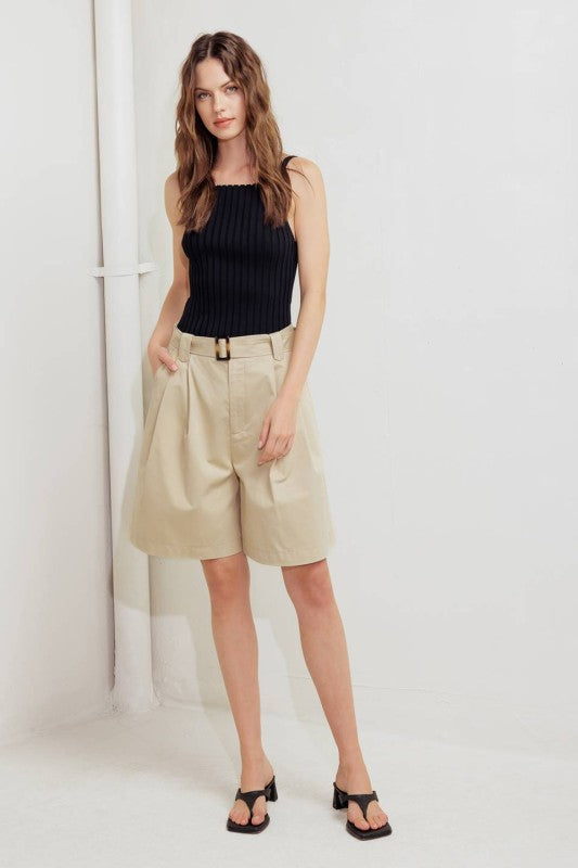 High-Waisted Shorts