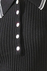 Polo Sweater Top