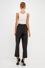High Waisted Buttoned Trousers