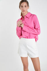 Accent Collar Poplin Dress Shirt