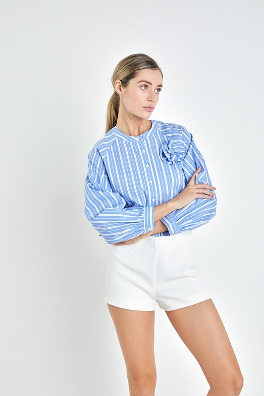 Striped 3D Shirt