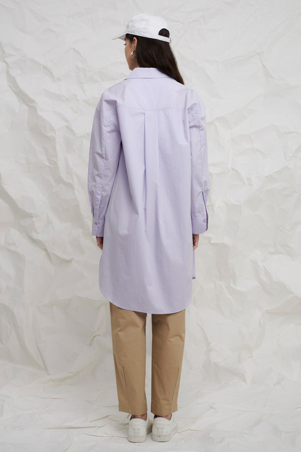 Lavender Classic Collar Dress Shirt