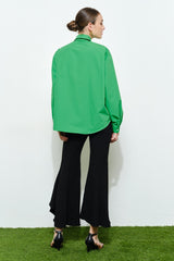 Golden Statement Button Shirt