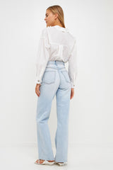 Oversize Collared Shirt