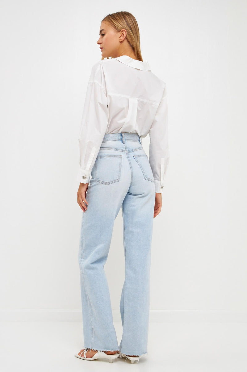 Oversize Collared Shirt