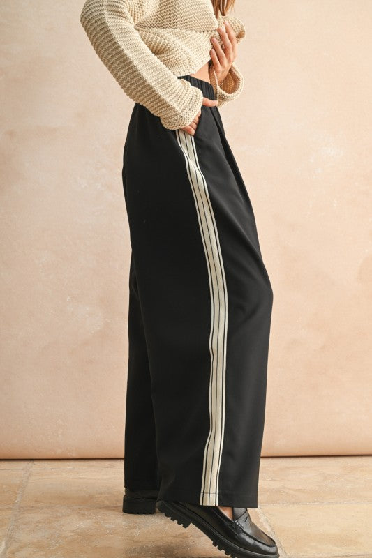 Strip Panel Sided Pants