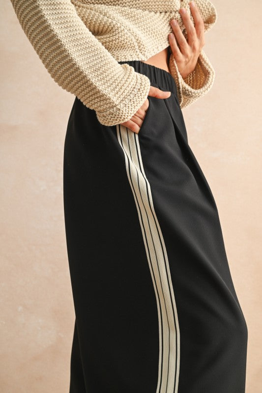 Strip Panel Sided Pants